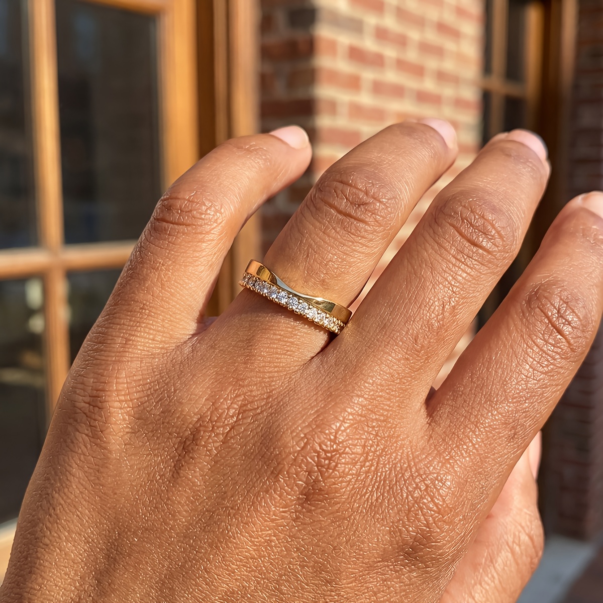 Women's Easy Design Ring for Holiday and Special Occasions